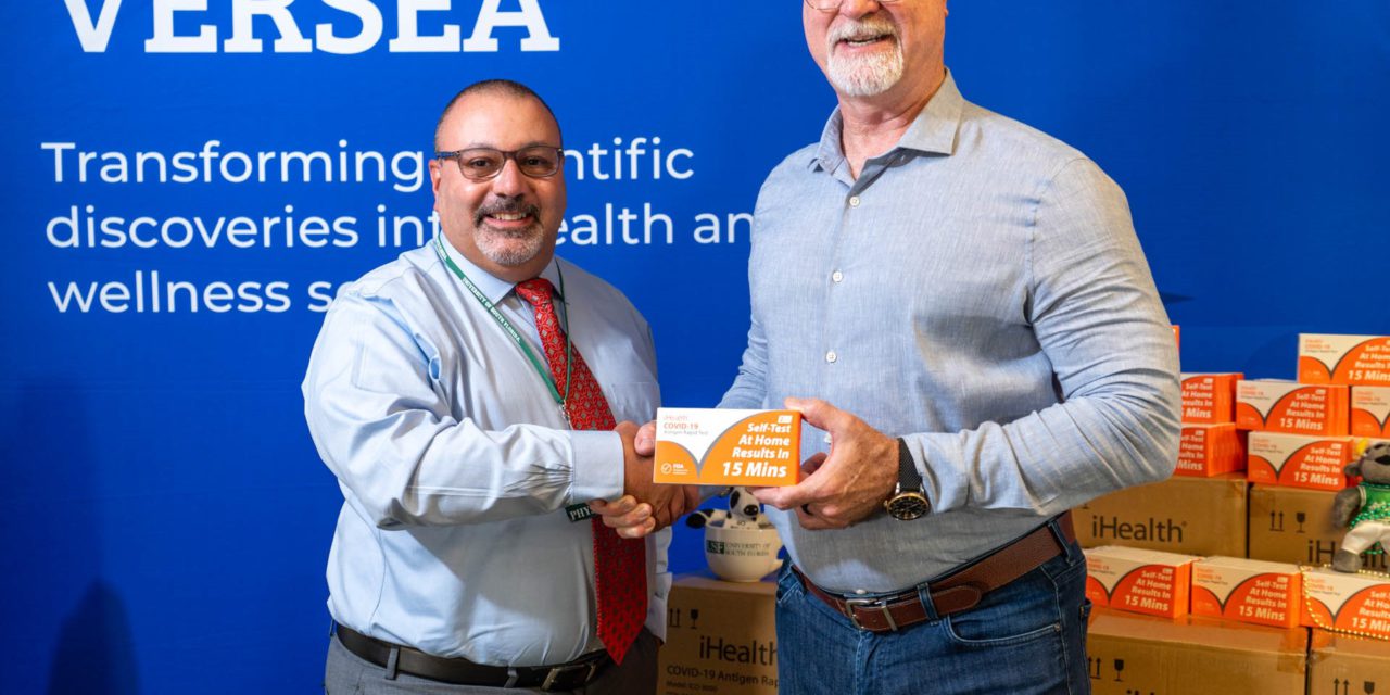 Verséa Donates COVID-19 Test Kits to the University of South Florida (USF), Worth $1.1M